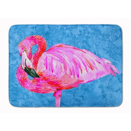 Carolines Treasures Flamingo Machine Washable Memory Foam Mat 8686RUG